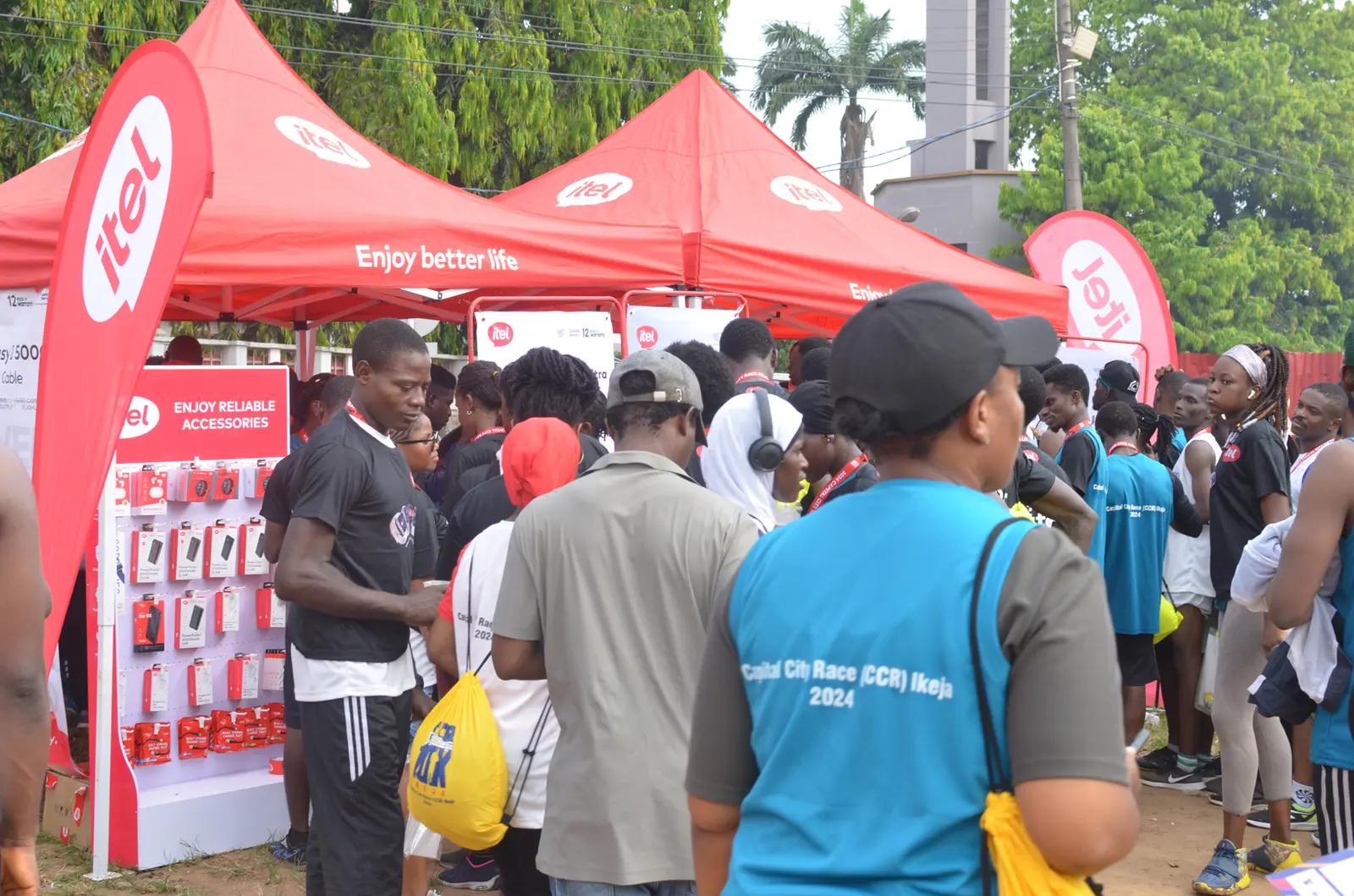 Partner activation at Capital City Race
