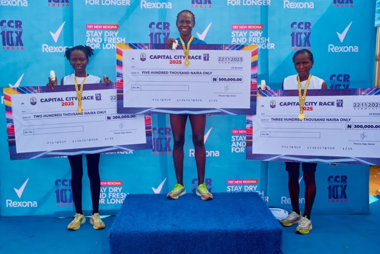 Women winners at Capital City Race